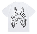 BAPE BIG FACE TEE - WHITE