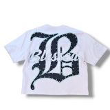 BLESSED ANGEL BOXY FIT TEE - TAN