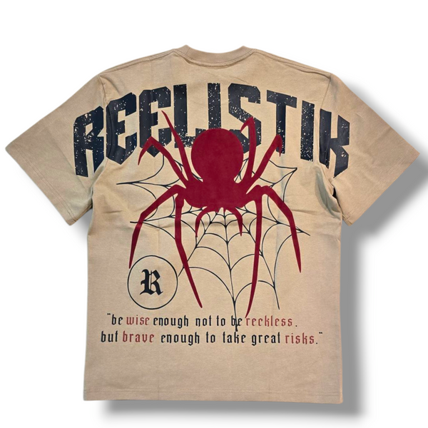 RST-308 BROWN SPIDER HEAVY WEIGHT TEE