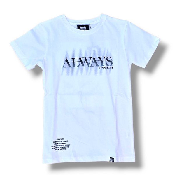 KIDS ALWAYS FLYING HIGH STONED OUT  SHIRT - WHITE