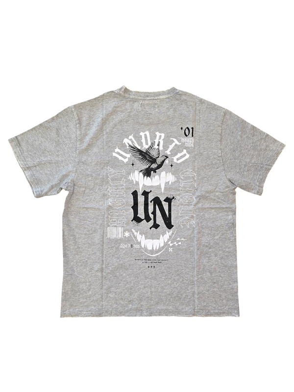 UNDRTD TEE- GREY