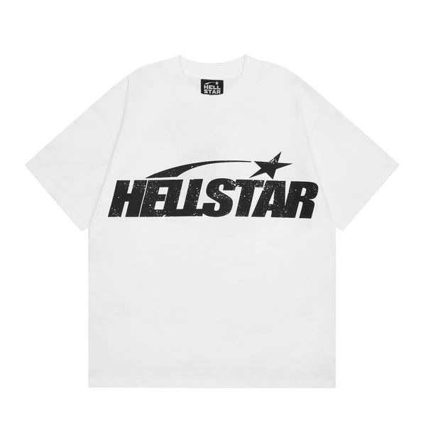 HELLSTAR TEE - WHITE & BLACK