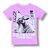 KIDS GOATEST OF ALL STONED OUT TSHIRT- PINK