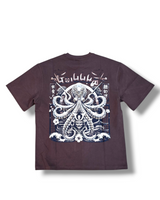 DNM-2502 BROWN - WARRIOR OF THE SEAS STONED OUT TSHIRT