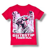 KIDS GOATEST OF ALL STONED OUT TSHIRT- RED