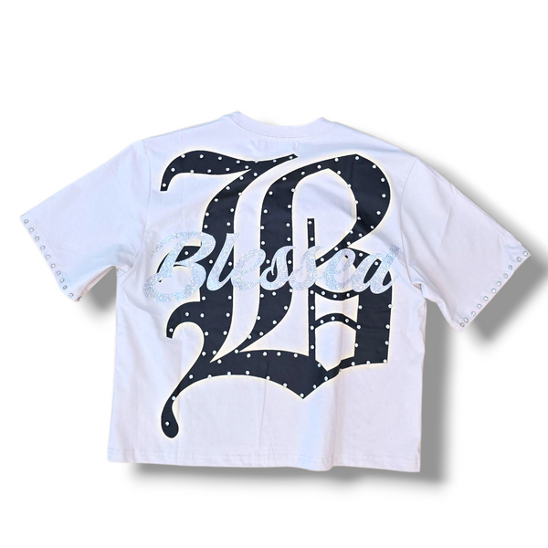 DOUBLE ANGEL BOXY FIT TEE - TAN