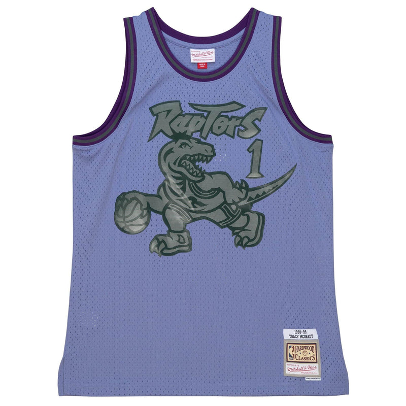 Space Knit Swingman Tracy Mcgrady Toronto Raptors 1998-99 Jersey