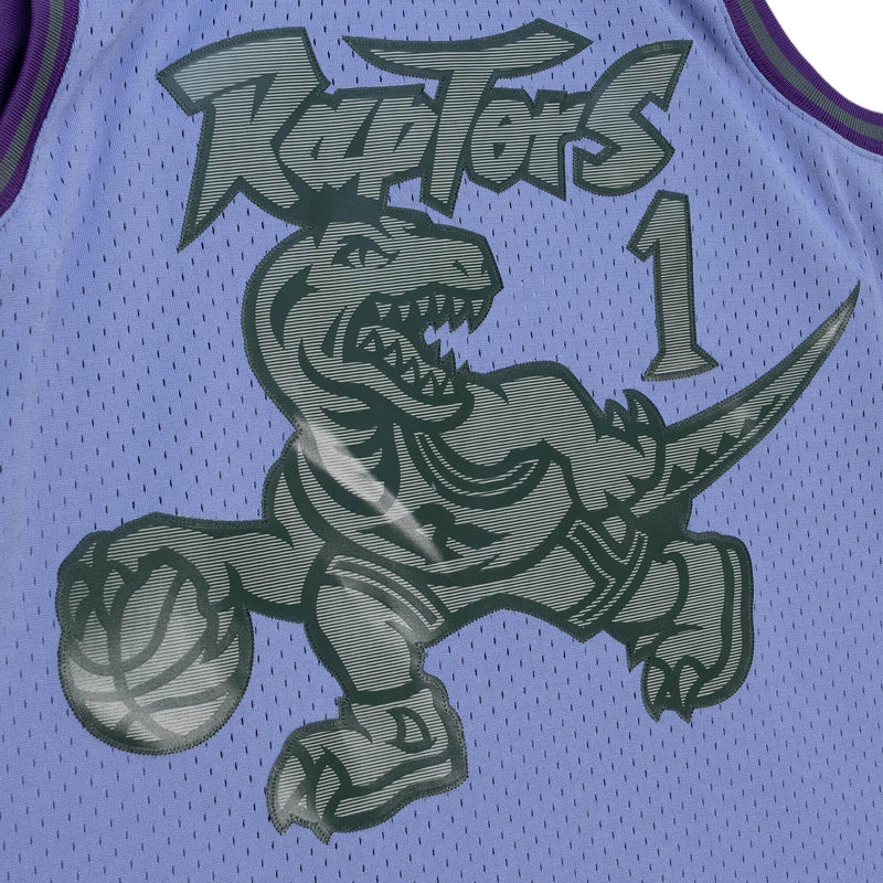 Space Knit Swingman Tracy Mcgrady Toronto Raptors 1998-99 Jersey