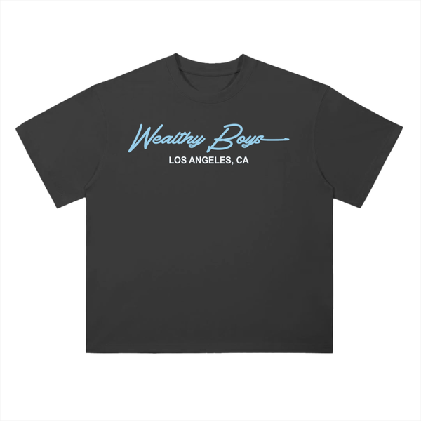 Wealthy Boys Motion Tee - Black