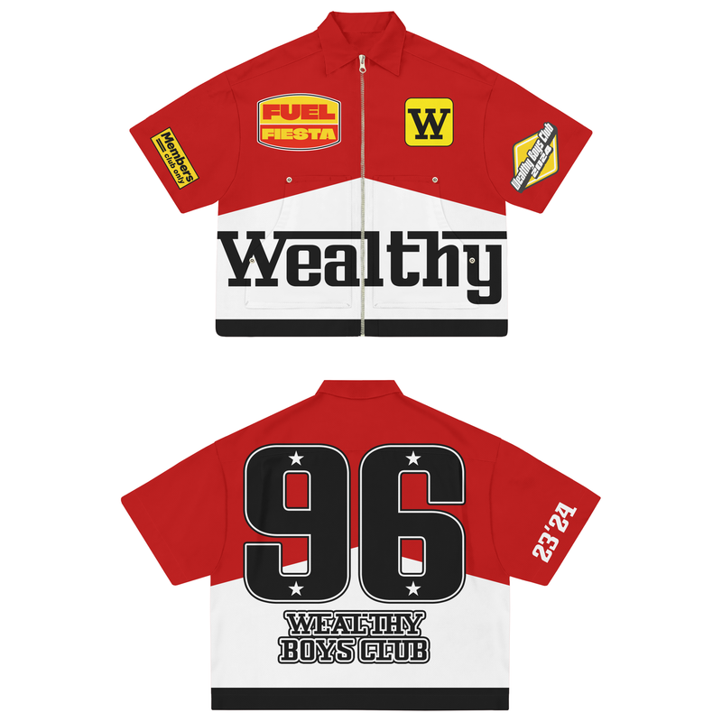 WEALTHY BOYS RACING JACKET