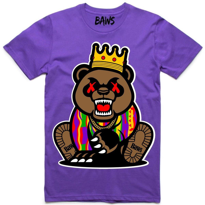 Crazy Grizzly Baws-Purple