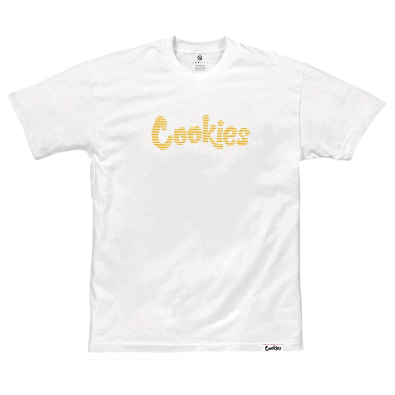 COOKIES PROHIBITION LOGO TEE (WHITE)