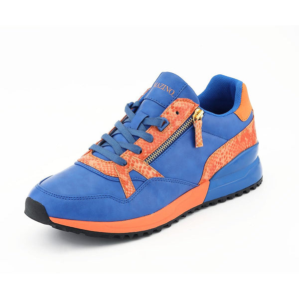 Azurite Royal & Orange Sneaker