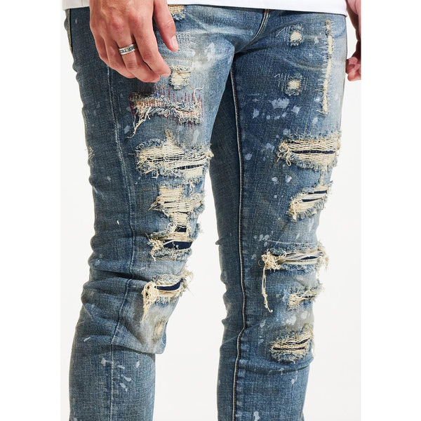 EMBELLISH CEDRIC DENIM