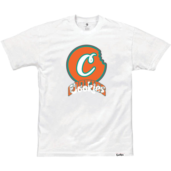 LOUD PACK LOGO TEE (WHITE/ORANGE)