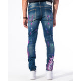 SUGARHILL ANNIHILATION JEANS (PURPLE PAINT)