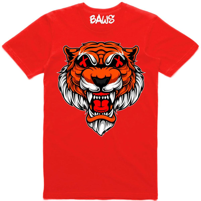 Tiger Baws (Head Only)-Red