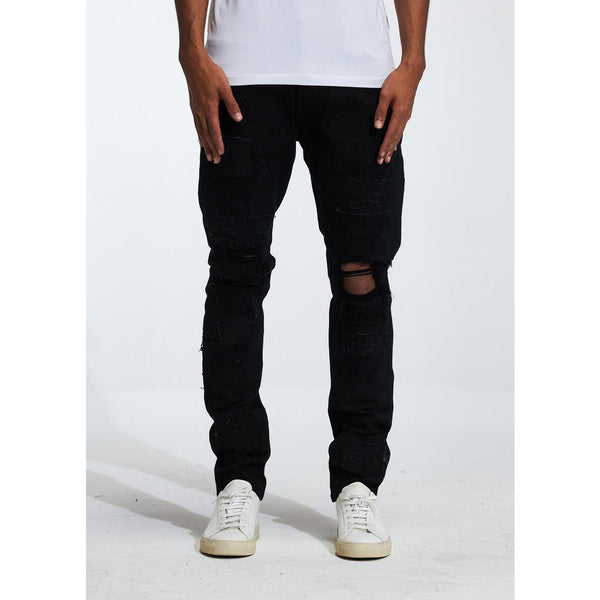 Palmwood Denim Skinny fit -Black