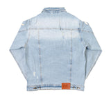 PEACE,LOVE,RUNTZ DENIM JACKET