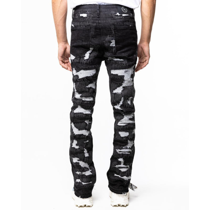 SCAB - STACKED DENIM (BLACK GRANITE)