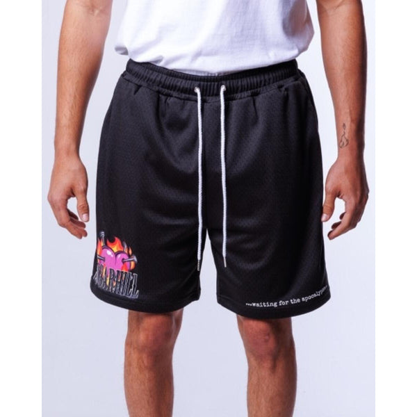 END OF DAYS SHORTS (BLACK)