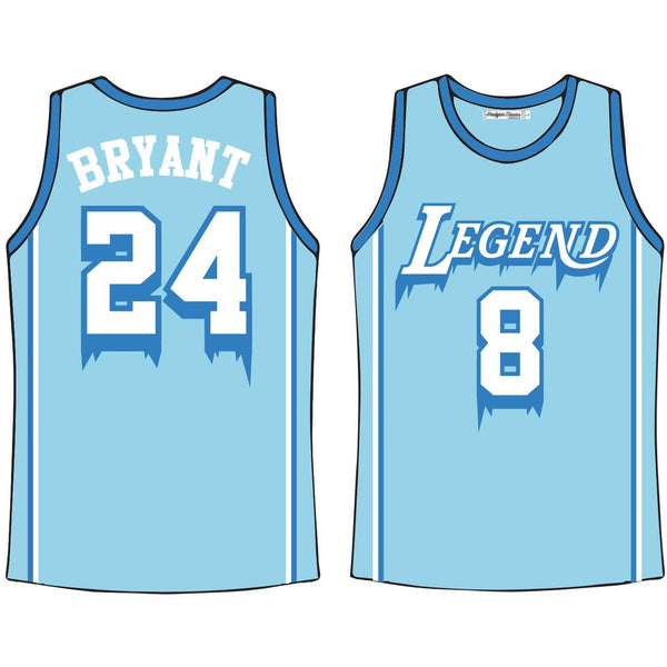 Legend Kobe Bryant Ice Cold Basketball Jersey