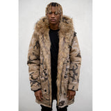 CAMO Faux Fur Full Length