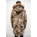 CAMO Faux Fur Full Length