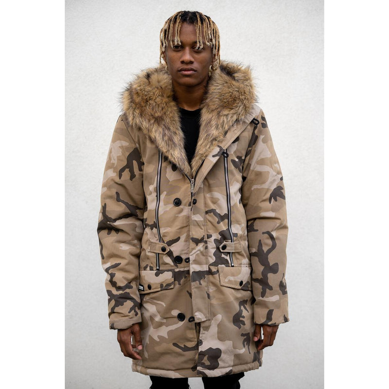 CAMO Faux Fur Full Length