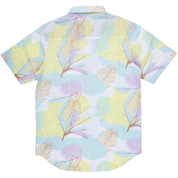 Parker | Men's Short Sleeve Printed Linen Shirt