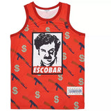 PABLO ESCOBAR #0 BASKETBALL JERSEY