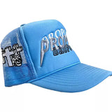 Triple Drop Trucker Hat-Lt Blue