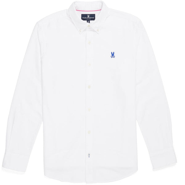 mens sport shirt-100 white