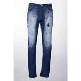 Chase | Men's Acid Eaten Denim Jean