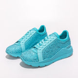 DNA CRYSTAL SNEAKER-TEAL