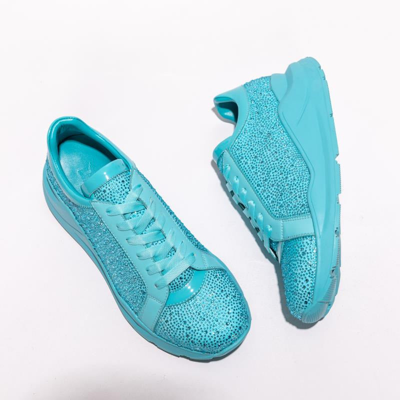 DNA CRYSTAL SNEAKER-TEAL