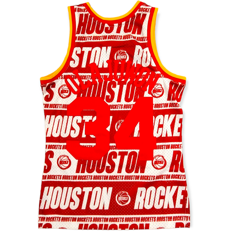 Nba Teamwraps Swingman Jersey Rockets 1993 Hakeem Olajuwon