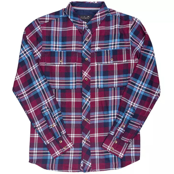 Rex | Men's Yarn Dyed Plaid Button Down