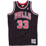 Scottie Pippen Chicago Bulls Throwback Pinstripe NBA Swingman Jersey