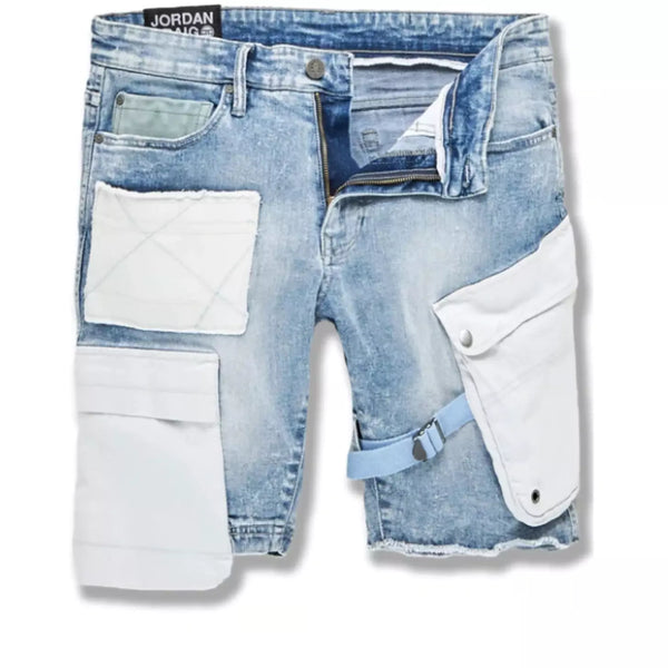 JORDAN CRAIG TRAVIS CARGO SHORTS (BLUE)