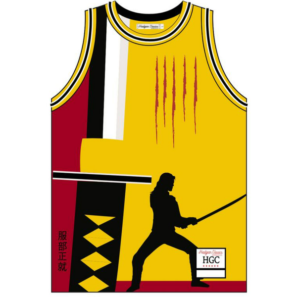 KILL BILL SWORD BASKETBAL JERSEY