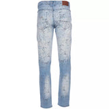 Spencer | Men's Printed Denim Jean