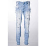 Spencer | Men's Printed Denim Jean