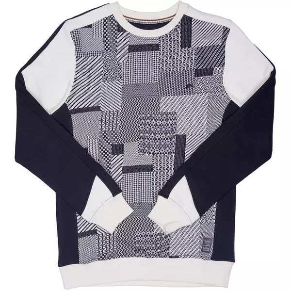 Terry | Men's Knit Jacquard Crewneck Sweater