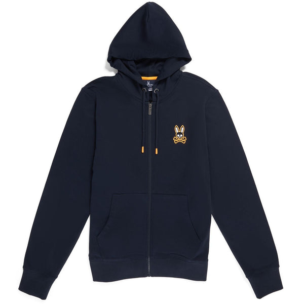 mens krome zip hoodie-410 navy